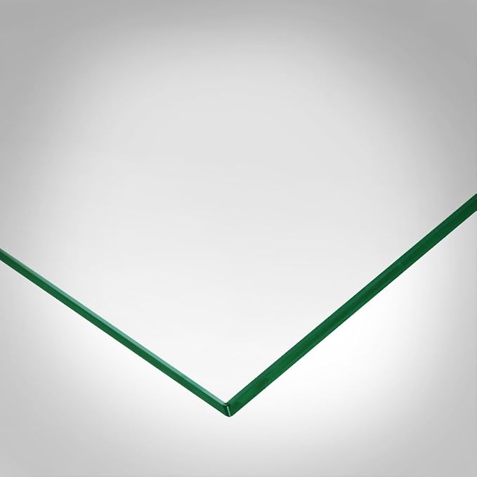 Dulles Glass 12 inch Square Glass Table Top - Image 4