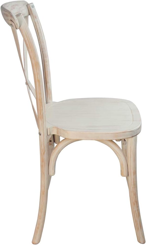 EMMA + OLIVER 2-Pack Wooden X-Back Dining Chair - Image 5