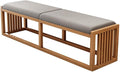 Modern Decor Bench Solid Wood New Chinese Style Bed End Stool Shoe Bench by Unknown