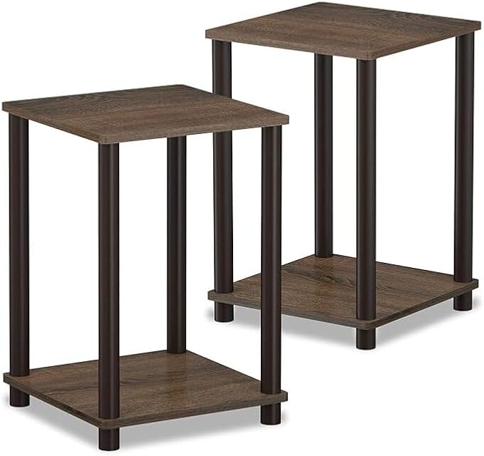 HomeStock Side End Table Set of 2 - Image 5