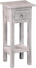 Sunset Trading Shabby Chic Cottage Accent Table, Stonewall Gray by SunsetTrading