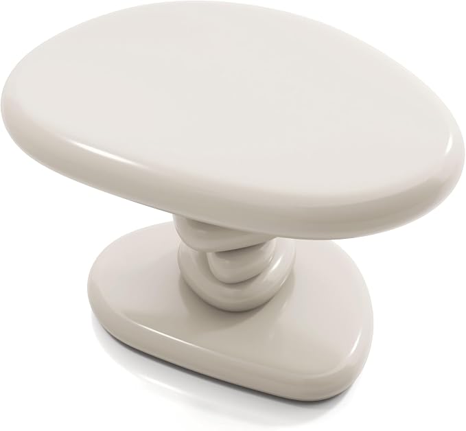 24/7 Shop at Home Kavren Modern 22-inch Oval Glossy Pedestal End Table - Image 11