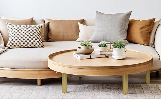 4 Pcs Gold Sofa Adjustable Legs Metal Modern Furniture Legs - Image 8