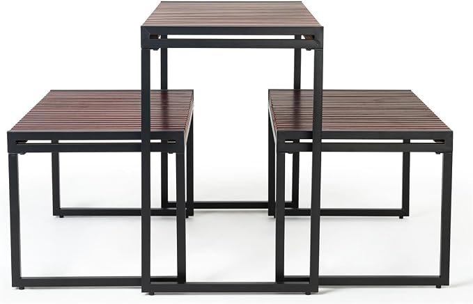 Displays2go Rustic Wooden Nesting Display Tables - Image 3