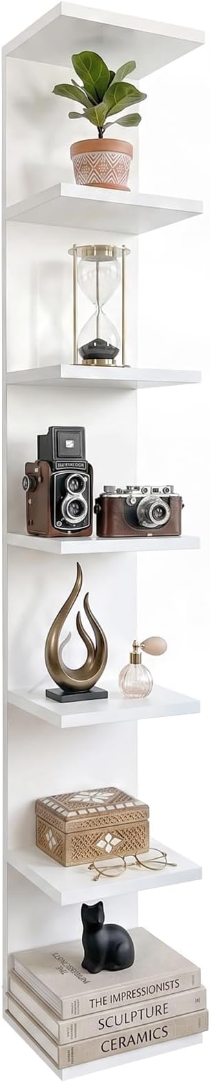 Homaterial 7 Tier Floating Shelf by Homaterial
