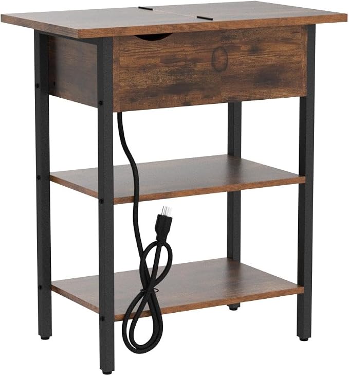 HOOBRO Set of 2 End Tables, Side Table - Image 5