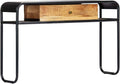 Console Table 46.5"x11.8"x29.5" Solid Mango Wood, End Tables, Accent Tables by ROMHZKS