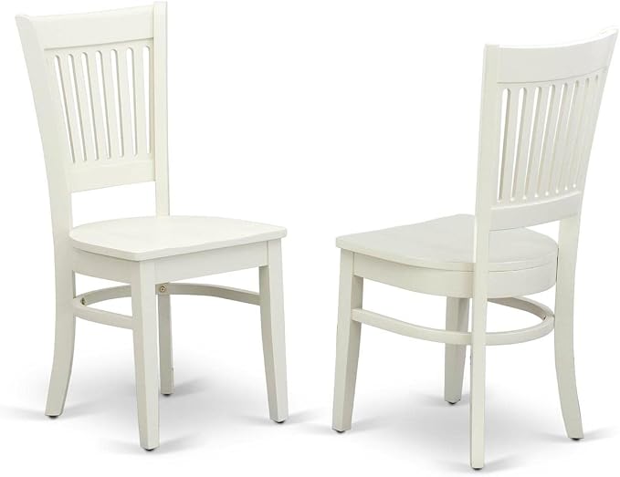 East West Furniture VAC-LWH-W Vancouver Dining Chairs by EastWestFurniture