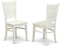 East West Furniture VAC-LWH-W Vancouver Dining Chairs by EastWestFurniture