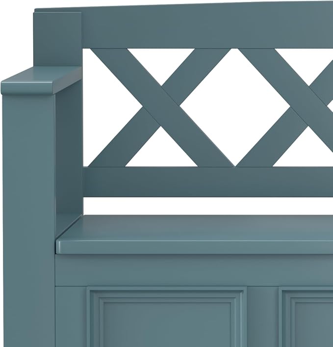 SIMPLIHOME Amherst Entryway Storage Bench - Image 10