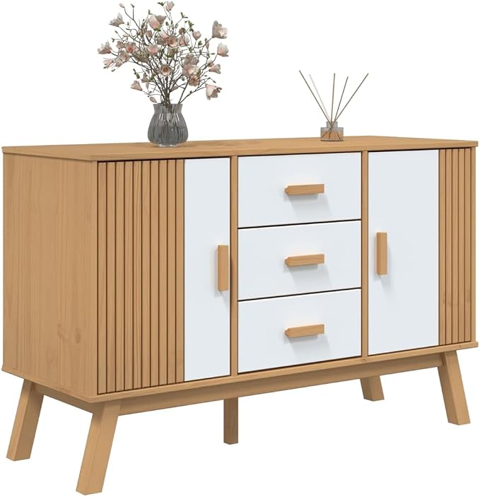 Scandinavian Sideboard with Drawers and Doors - Image 5