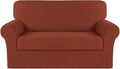 Turquoize Stretch Sofa Slipcover 2 Pieces Sofa Cover Couch Cover by Turquoize