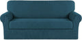 Turquoize Stretch Sofa Slipcover 2 Pieces Sofa Cover Couch Cover by Turquoize