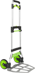 Leeyoung Folding Hand Truck and Dolly, 309 lb Capacity Aluminum Portable Cart by LessEffortMoreCarryLongerLife