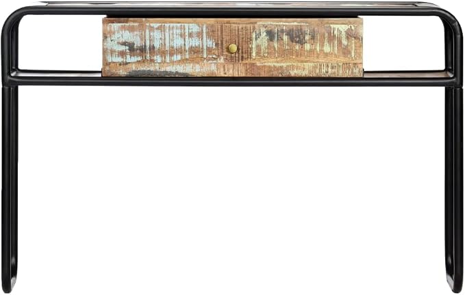 Console Table 46.5"x11.8"x29.5" Solid Reclaimed Wood, End Tables, Accent Tables - Image 3