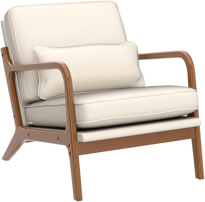 Karl home Accent Chair Mid-Century Modern Chair - Image 4