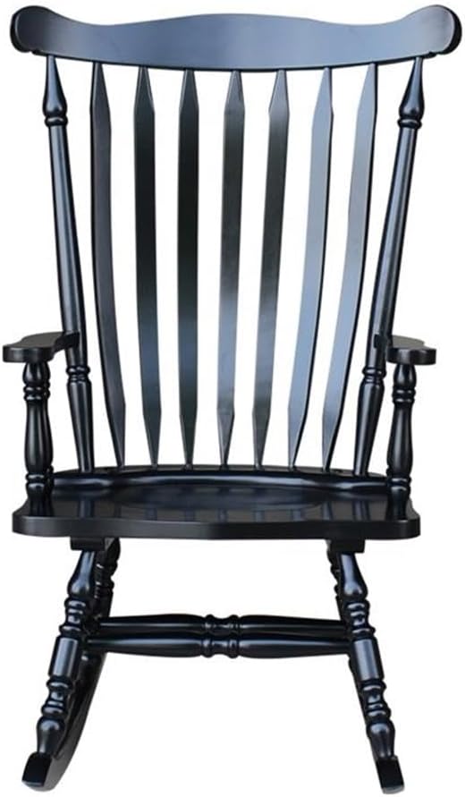 International Concepts Williamsburg Rocker Antique Black - Image 6