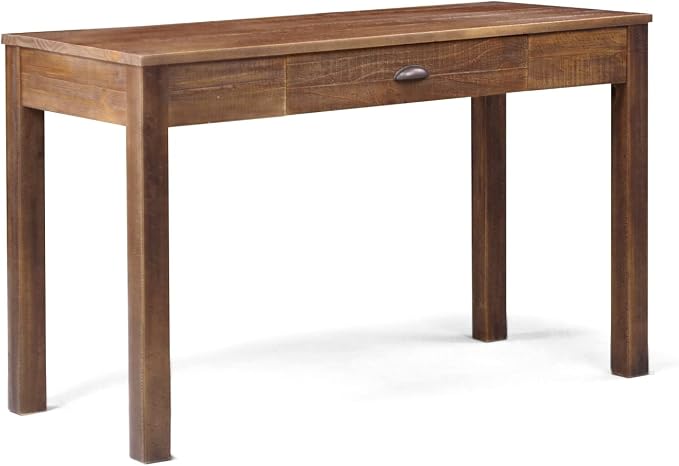 Grain Wood Furniture Montauk Desk/Dressing Table, Rustic Walnut - Image 3