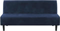 H.VERSAILTEX Real Velvet Futon Cover Armless Sofa Covers Sofa Bed Covers by HVERSAILTEX