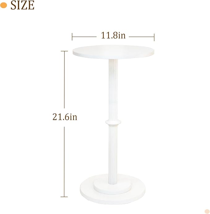 MaxSmeo Drink Table, Small Side Table - Image 2