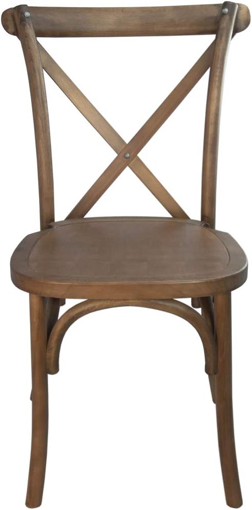 EMMA + OLIVER 2-Pack Wooden X-Back Dining Chair - Image 6