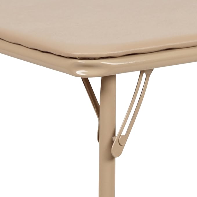 Flash Furniture Mindy Kids 3-Piece Folding Square Table and Chairs Set - Image 9