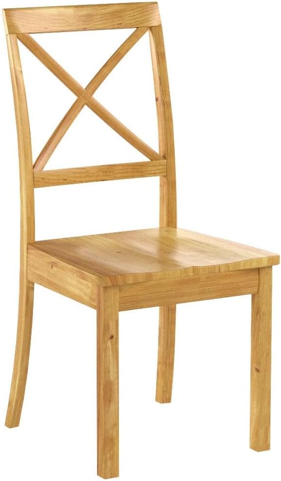 East West Furniture BOC-OAK-W Boston Kitchen Dining Chairs - Image 4