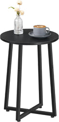 HOOBRO Side Table, Round End Accent Table by HOOBRO