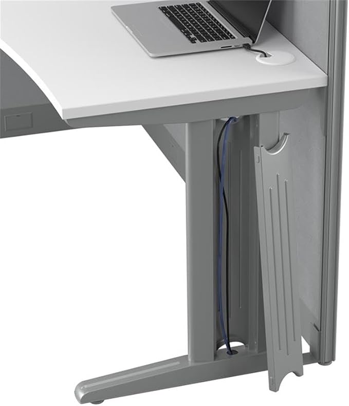 Bush Business Furniture Office in an Hour 65W L Shaped Cubicle Desk - Image 7