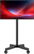 Hemudu Mobile TV Stand for 23-60 Inch LCD LED Flat/Curved Screen TVs, TV Cart by HEMUDU