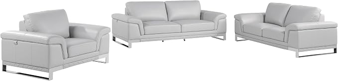 Blackjack Furniture Weston Collection Genuine Italian Leather Living Room Chair - Image 2
