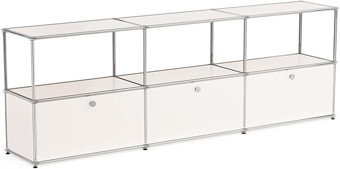 Modern Storage Cabinet Sideboard Versatile Free-Standing Organizer Cabinets - Image 5