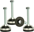 Heavy Duty Leveling Screw Leg, Leg Leveler 2.36" Dia Base, Adjustable Leveling by MUHOUZHINANG