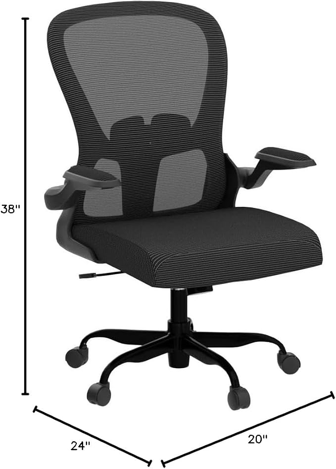 Ergonomic Office Chair, Comfort Swivel Home Office Task Chair, Breathable Mesh - Image 2