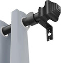 Curtain Rods for Windows 35-47 inch, 5/8 inch Matte Black Curtain Rod by Unknown