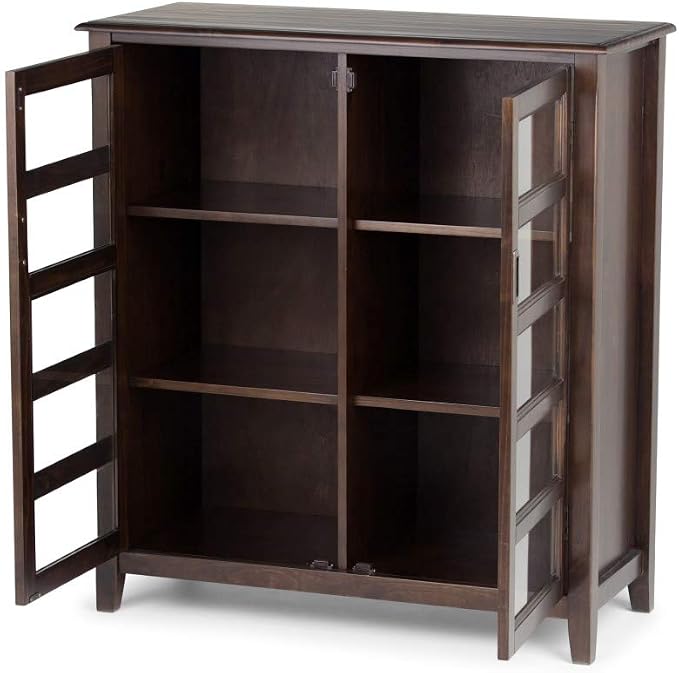 SIMPLIHOME Burlington Storage Cabinet - Image 4