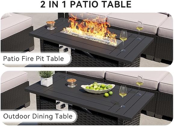 Aoxun Outdoor Patio Furniture Set - Image 3