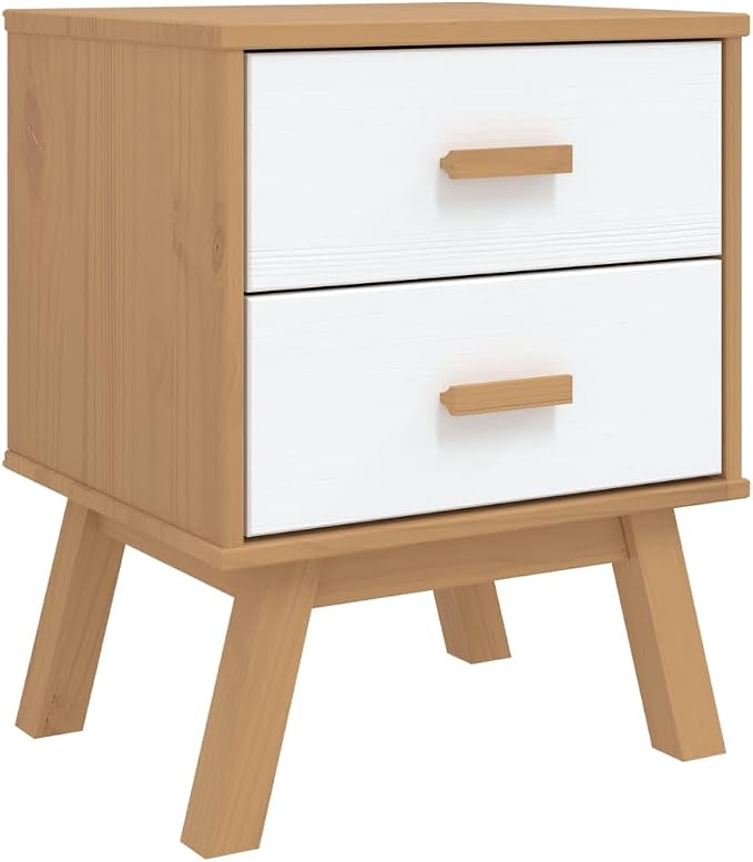Scandinavian Style Bedside Cabinet - Image 2