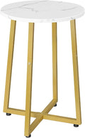 HOOBRO Side Table, Round End Accent Table by HOOBRO