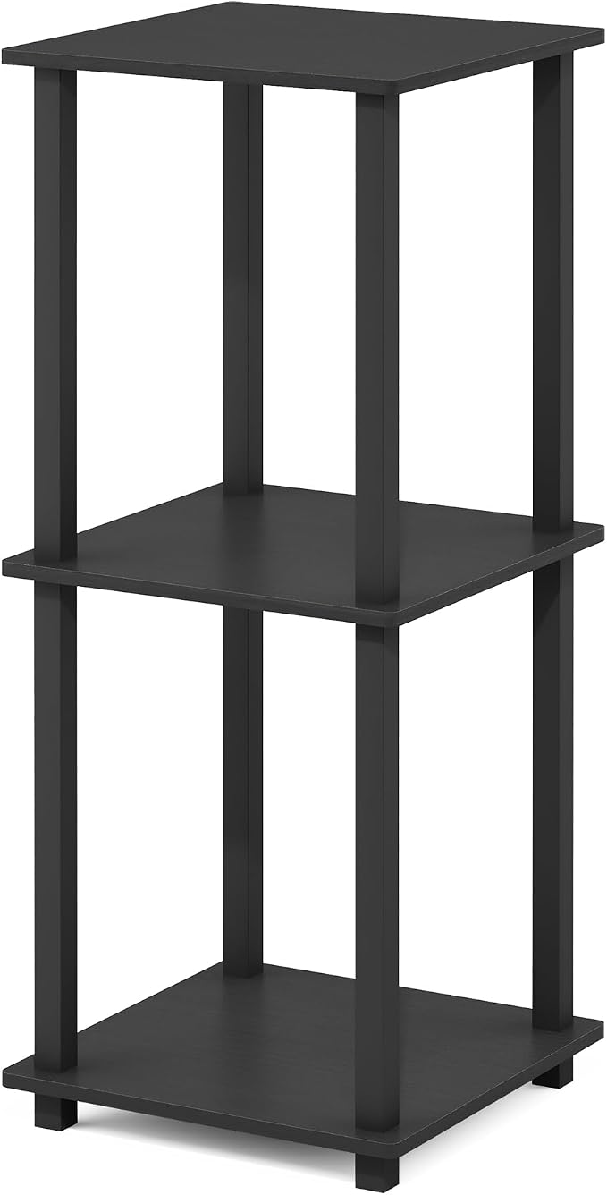 Furinno SIMPLISTIC Side Table Set of 2, 2-Tier Square Modern End Table - Image 7