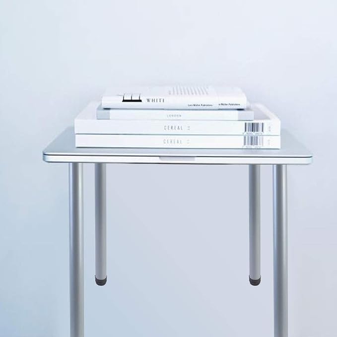 QLLY 28 inch Adjustable Metal Desk Legs, Heavy Duty Furniture Table Legs - Image 7