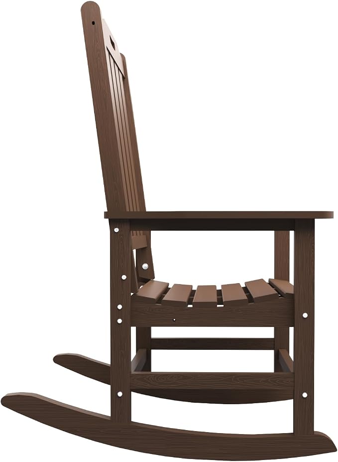 THOEOE Oversized Rocking Chair Set of 2, Outdoor Rocking Chair - Image 9
