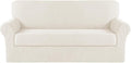 Turquoize Stretch Sofa Slipcover 2 Pieces Sofa Cover Couch Cover by Turquoize