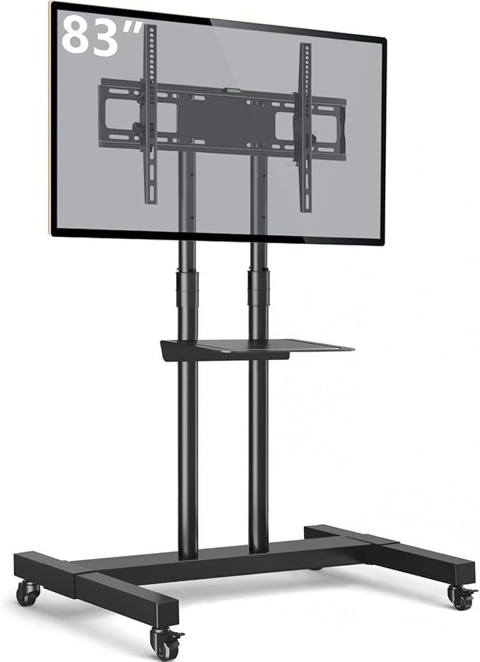 TAVR Furniture Mobile TV Stand Rolling TV Cart Floor Stand by TAVRFurniture