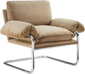 Modway Ansel Performance Velvet Accent Chair in Taupe by Modway