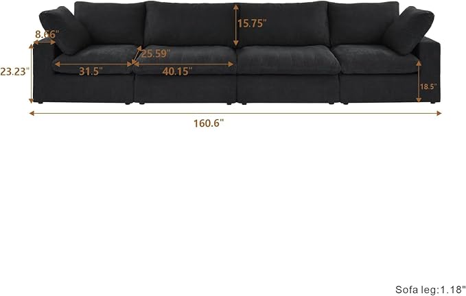 JACH 3-Seater Modular Sectional Sofas - Image 2