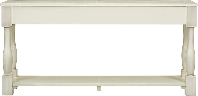 Knocbel 64 Inch Long Antique Entry Console Table - Image 5