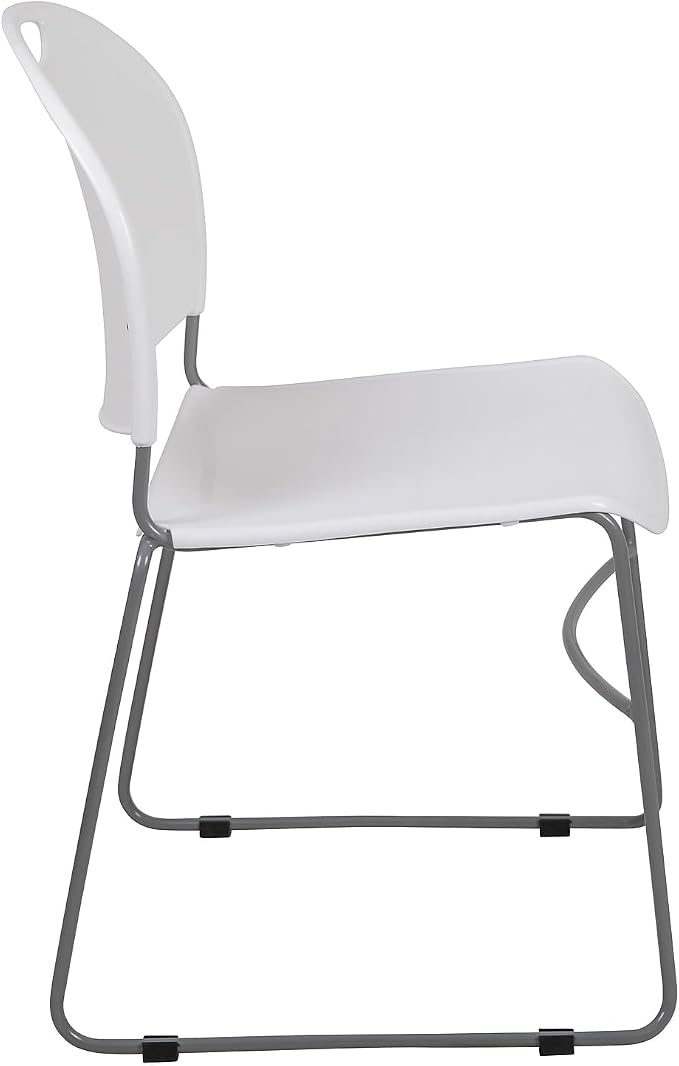 Flash Furniture HERCULES Series 5 Pack 880 lb. Capacity White Ultra-Compact - Image 8
