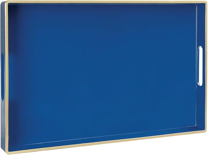 MAONAME Navy Blue Serving Tray by MAONAME