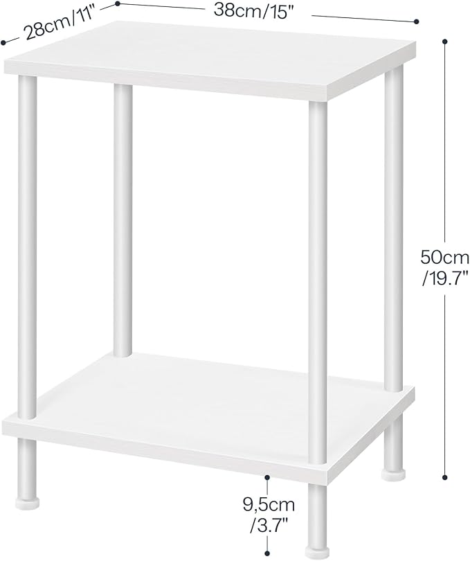 HOOBRO End Table, Small Side Table, Nightstand - Image 3